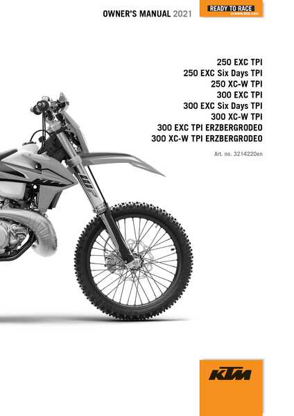     :2021 KTM 250-300 EXC TPI OM eng.pdf — Enduro.team