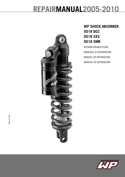     :2005-2010 KTM WP 5018 Shock Absorber Repair Manual.pdf ...